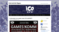 Desktop Screenshot of internetclub.oggau.net